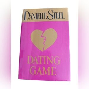 Danielle Steel Pink and Gold Coffee Table Book
